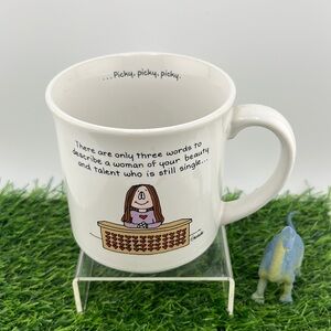 Cathy Guisewite Vintage 1980s Coffee/Tea Mug Picky Picky Picky